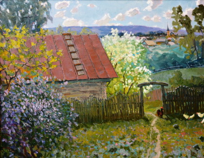 Гайна в цвету