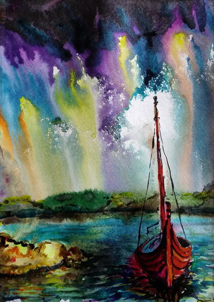 Дождь надвигается