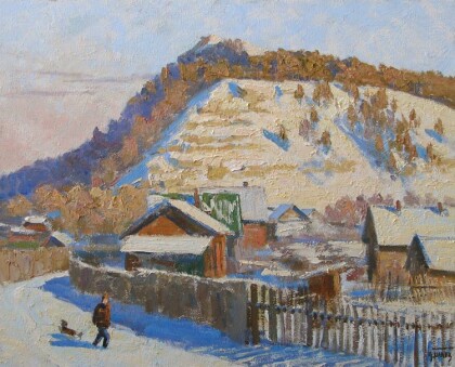 Жигули. Зима в Бахиловой поляне