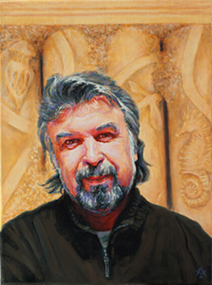 Андреевцы-74. Юрий Попов, художник интерьера