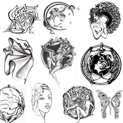 Ювелирные эскизы