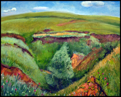 Одинокая ивушка