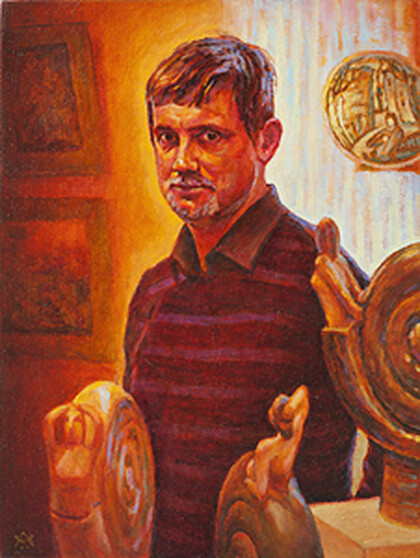 Андреевцы-74. Юрий Малыгин, скульптор, керамист