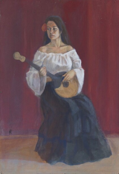 Цыганка с домрой