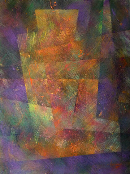 Обнаженная у костра