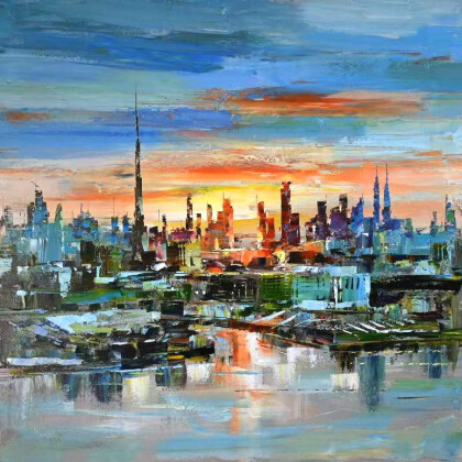 Стеклянные Атланты. Дубай