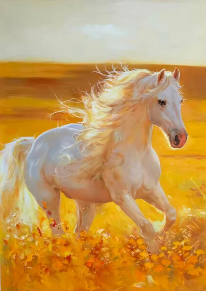 Конь Солнца: бег по золоту полей