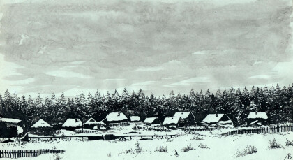 Среди зимы 23