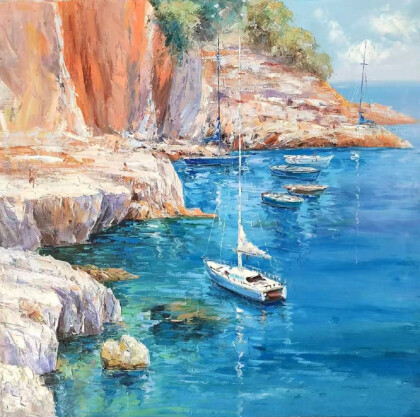 Средиземноморье. Уединенная бухта