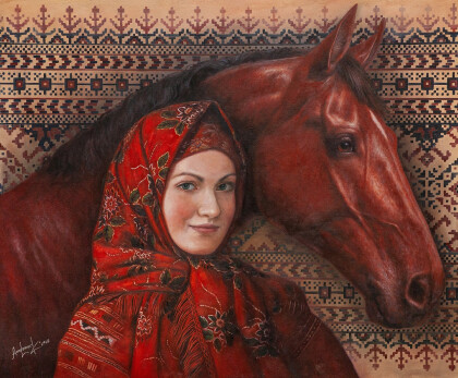 Обожание красного коня