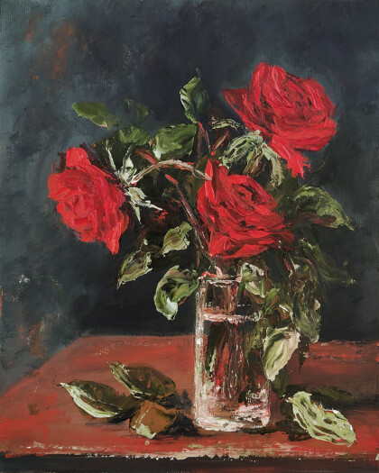 Красные розы