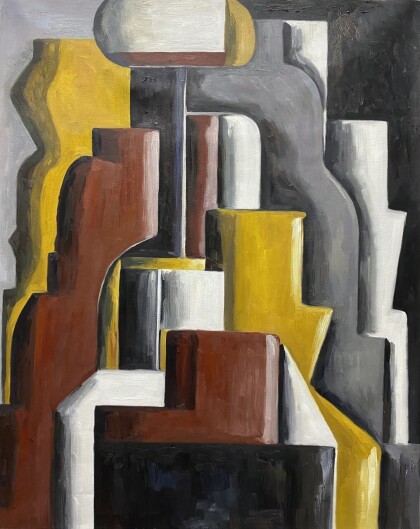 (Копия) Joaquín Torres García «FORMAS ABSTRACTAS ENSAMBLADAS, 1979»