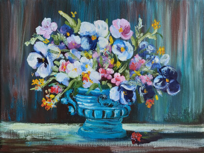 Букет весенних цветов