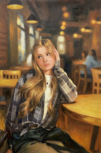 Портрет дочери. По фото клиента