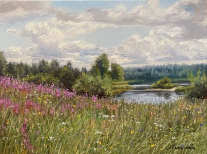 Иван-чай цветет