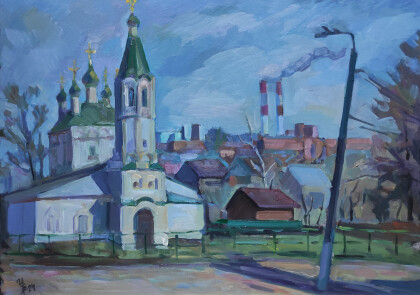 Весна в Серпухове