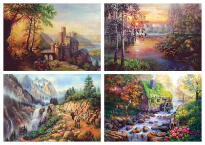 Фантастическая реальность пейзажа