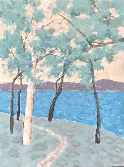 На озере Мичиган или Влюбляюсь в это утро