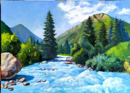 Река Ала - Арча