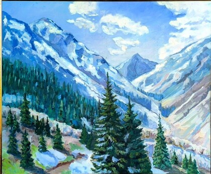 Белоснежные горы Ала-Арча