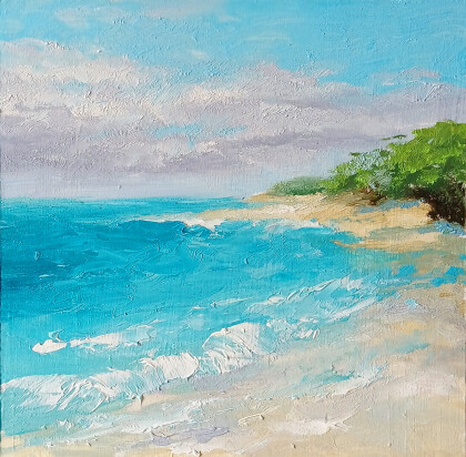 Лазурный залив