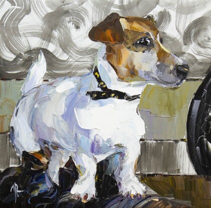 Джек-Рассел-Терьер. В ожидании хозяина N3