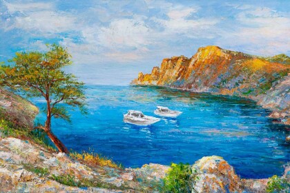 Отдых на яхте. Крымский берег