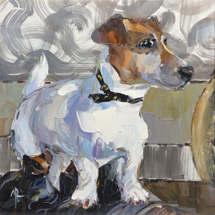 Джек-Рассел-Терьер. В ожидании хозяина N3