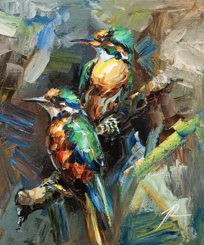 Птички Зимородок