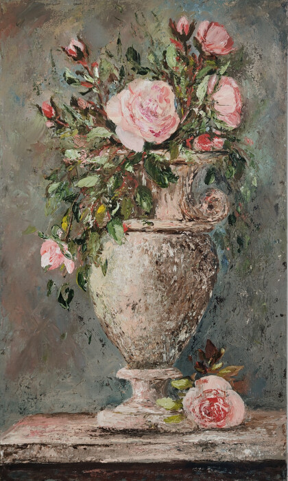 Натюрморт с розами