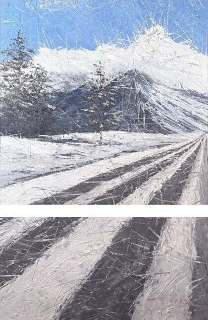 Снова в горы. Алтай. №1 Диптих