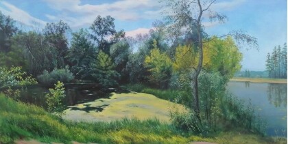 Затон в полуденный зной