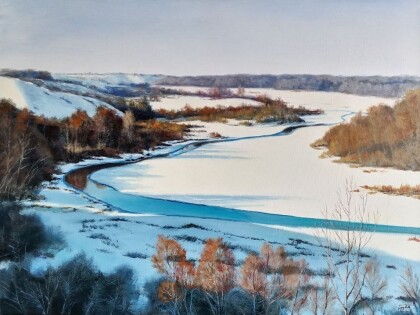 Начало зимы. р.Хопёр, купель....