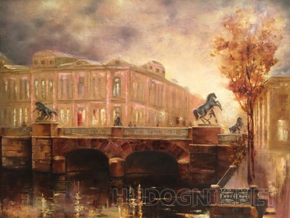 Городской пейзаж по фото