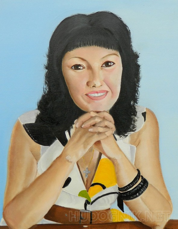 Портрет девушки по фото