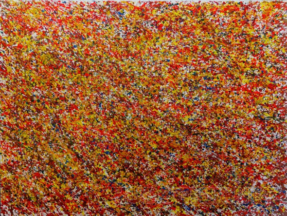 Картина маслом на холсте - Времена года. Лето