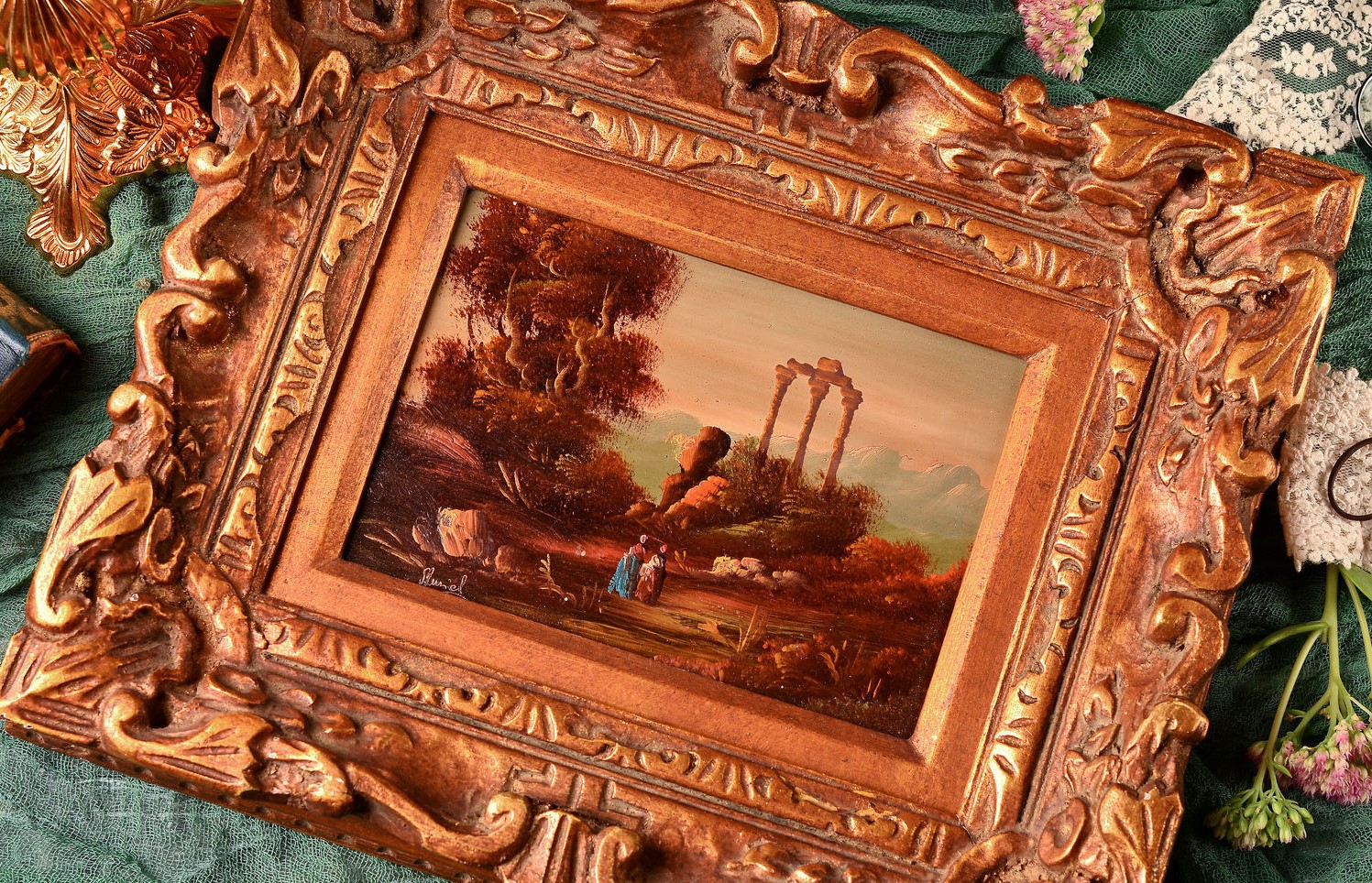 Старинная картина