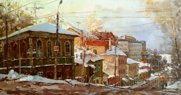 Городской пейзаж по фото