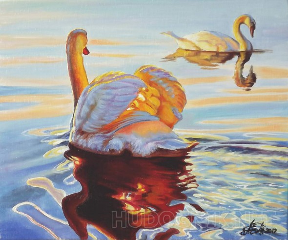 Картина с лебедями - Когда ее совсем не ждешь