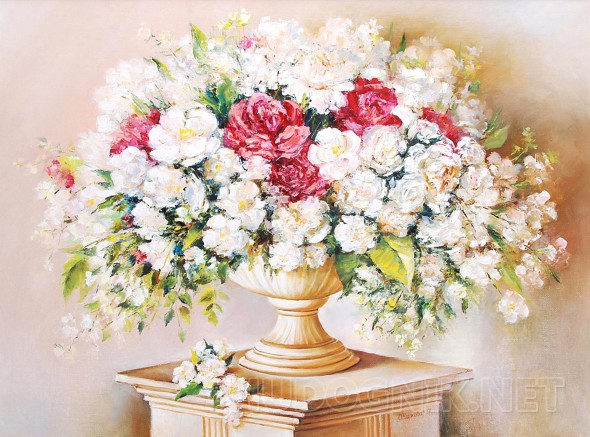 Картина маслом на холсте - Нежность